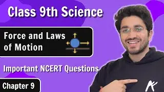 Laws of Motion | Important NCERT Questions | Class 9 | Chapter 9