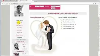 Matrimonial website in ASP.Net