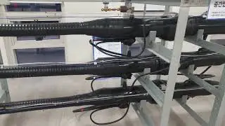 154kV 중간접속함 교보재 확인