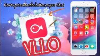 How to put a subscribe button on you videos!