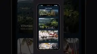 FLUTTER PARALLAX EFFECT UI DESIGN