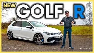 NEW VW Golf R review: see how fast it goes from 0-62mph - and will it drift?