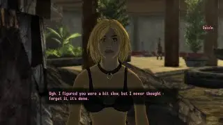 Low Intelligence Courier hookup with Dazzle (Fallout New Vegas)
