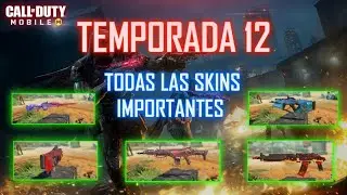 TODAS LAS SKINS IMPORTANTES DE ARMAS DE LA TEMPORADA 12