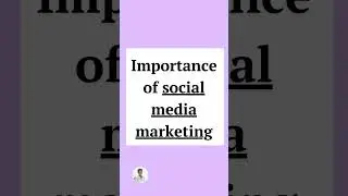 Importance of social media marketing #shorts
