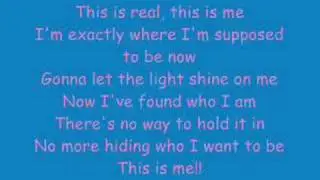 Demi Lovato/Joe Jonas- This is Me *Lyrics*