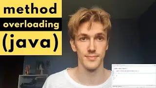 Method Overloading (Java Tutorial)