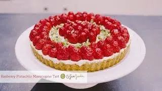 Delicious Raspberry Mascarpone Tart with Pistachio Crust (RECIPE INCLUDED) Gluten-Free