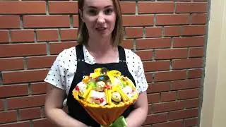 Букет из конфет своими руками