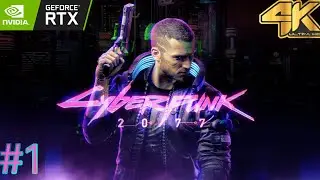 Cyberpunk 2077 gameplay | Part - 1 in 4K Ultra realistic graphics RTX 3090