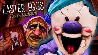 ICE SCREAM 8/ WITCH CRY 2 / WITCH CRY / ICE SCREAM FRIENDS / ALL EASTER EGGS ON JOSEPH ANIMATION 🏆