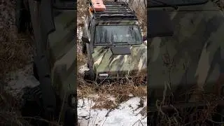 Переезд глубокого оврага
