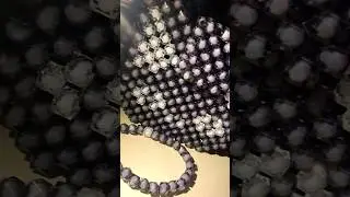 Сумки из бусин для мамы и дочки 🩶🤍 #2024 #творчество #работа #длямам #длядуши #длядевочек  #сумка
