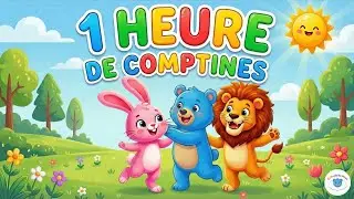1 heure de comptines pour enfants - Pirouette, Alouette, Dans la ferme de Mathurin - Monde des Minos