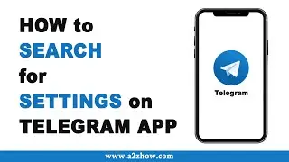 How to Search for Settings in Telegram App (Android)