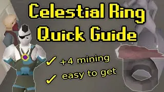 OSRS - Shooting Stars / Celestial Ring Quick Guide