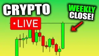 CRYPTO LIVE - WEEKLY CLOSE, PULLBACK INCOMING OR NAH?
