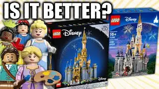 2023 LEGO Disney Castle! NEW vs OLD!