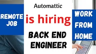 Remote Backend Developer Job |  Software Engineer Jobs | PHP Backend Developer Role 