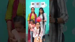 Left Or Right With Balloon Challenge🤣#shorts #youtubeshorts #viral #pariishikashorts #pariishika