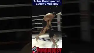 Knockout ProFC 9 - Artur Guseinov vs Evgeny Vasiliev #mma #ProFC #knocked