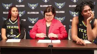 DALLAS WINGS POST GAME PRESS CONFERENCE! (09/13/24) #wnba #dallaswings