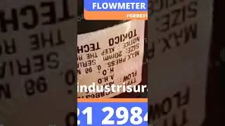 FLOWMETER SOLAR, TOKICO FGBB631BDL- 00X, Diameter 20mm | wa. 0821-2984-6666