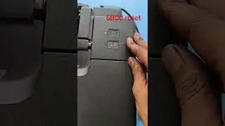 How to reset CANON G1000 5B00 Reset 7 time light blinking