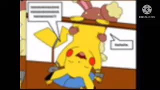 Pikachu tickled