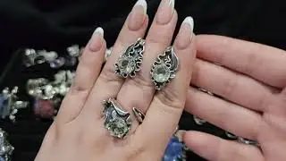 Натуральные минералы в серебре в наличии🤩 20.06