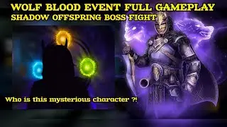 WOLF BLOOD EVENT FULL WALKTHROUGH & GAMEPLAY| SHADOW OFFSPRING BOSS FIGHT | SHADOW FIGHT 3