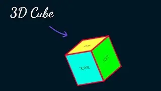 3D Animated Cube in HTML | 