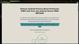 Unlock Samsung Galaxy A54 FRP bypass