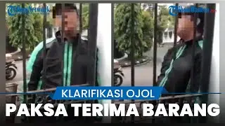 Klarifikasi Video Viral Driver Ojol yang Diduga Memaksa Warga Terima Paket, Ternyata karena Ini