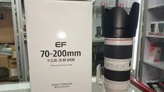 Canon EF 70-200mm f/2.8L IS III USM EF-Mount Lens/Full-Frame Format Unboxing