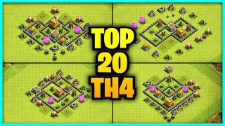 New Best Th4 base link War/Trophy Base (Top20) With Link in Clash of Clans - th4 war base 2020