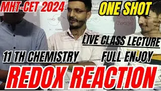 redox reaction oneshot for MHT_CET 2024 | chemistry | mhtcet 2024 | fix question for mhtcet 