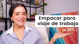 ARMARIO CÁPSULA para un VIAJE DE TRABAJO en VERANO