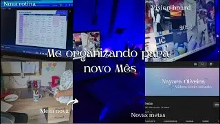Organizando meu Mês - novas metas, nova rotina -