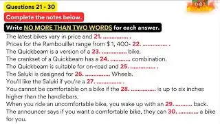 IELTS Listening Practice Test with Answers |Test-299|