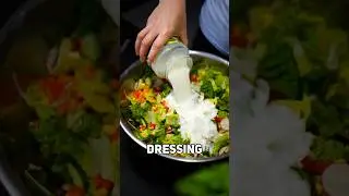 Das EINFACHSTE und SCHNELLSTE Salat Dressing der WELT | #short #rezept