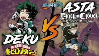 DEKU vs ASTA !!! Jump Force gameplay