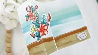 Z-Fold Card With Anchor Of Hope