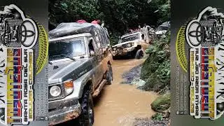 TOYOTEROS EN LAS TROCHAS DE PALMA CHICA SECTOR GUAMOCO SUR BOLÍVAR-COLOMBIA.