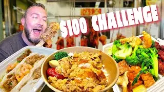 $100 Food Challenge At Richmond Public Market!! 🇨🇦