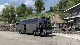 Mercedes-Benz New Travego 15SHD | Quick Bus Trip from Larisa to Ioannina | ETS 2