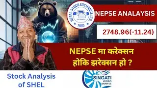 NEPSE Technical Analysis/NEPSE Update/NEPSE Chart Analysis/SHEL Analysis /Raju Paudel.