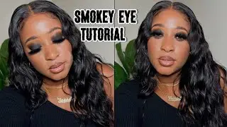 THE BLACKEST SMOKEY EYE TUTORIAL!!