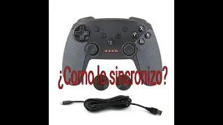 Tutorial ¿How Sync up a control HONSON to Nintendo Switch?