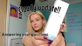 Cloudy review update || answering your questions! :) fall asleep fast!